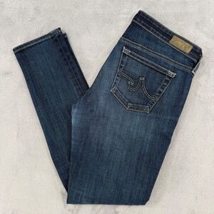 AG Adriano Goldschmied The Stilt Cigarette Leg Jeans‎ Dark Wash Womens Size 29R